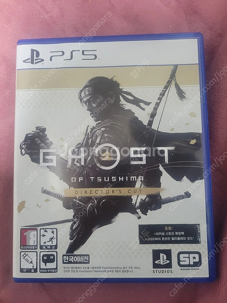 ps5 고스트 오브 쓰시마 택포 35000 팝니다--0
