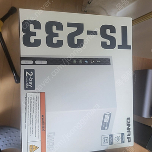 qnap ts-233 + WD 울트라스타 4테라
