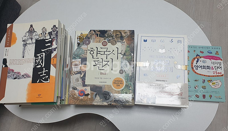 중학교 도서 ] 삼국지+한국사+중학교소설읽기-총21권 ...--1