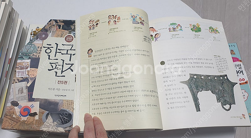 중학교 도서 ] 삼국지+한국사+중학교소설읽기-총21권 ...--6