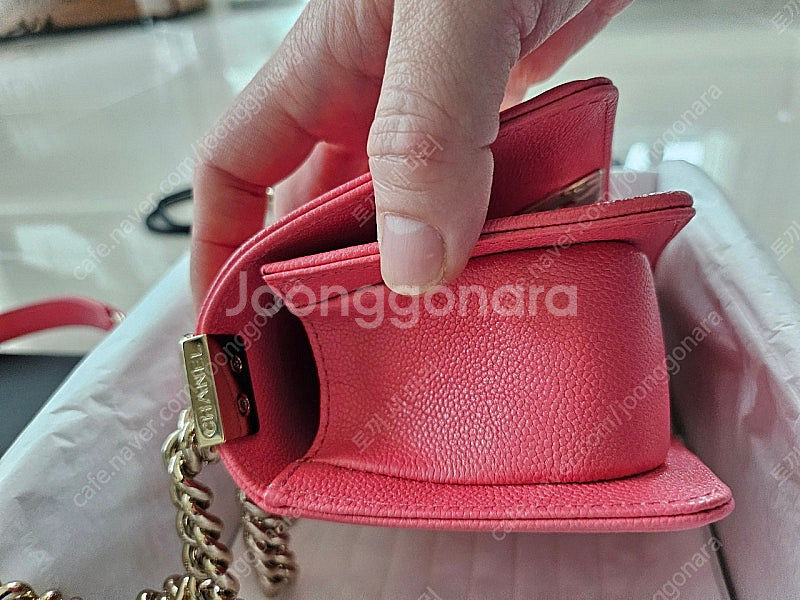 샤넬 보이 미니 플랩백--4