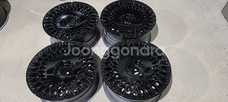 제네시스 g90 불판 벌집휠 블랙유광 19인치 순정휠 ...--0