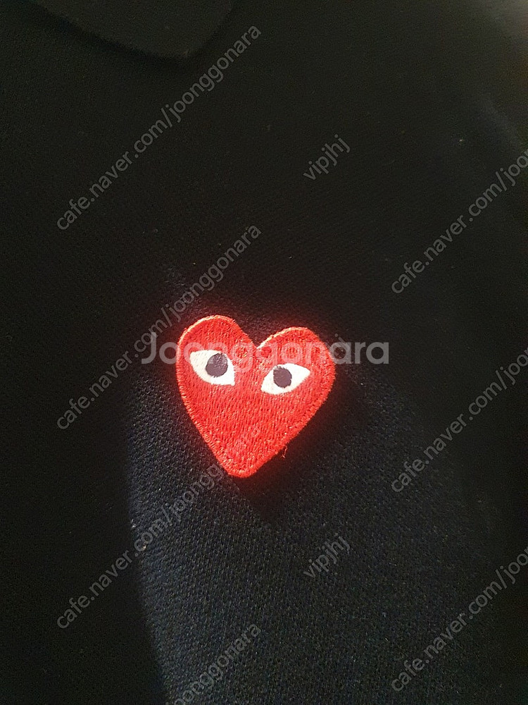 꼼데가르송 반팔 폴로 95--1
