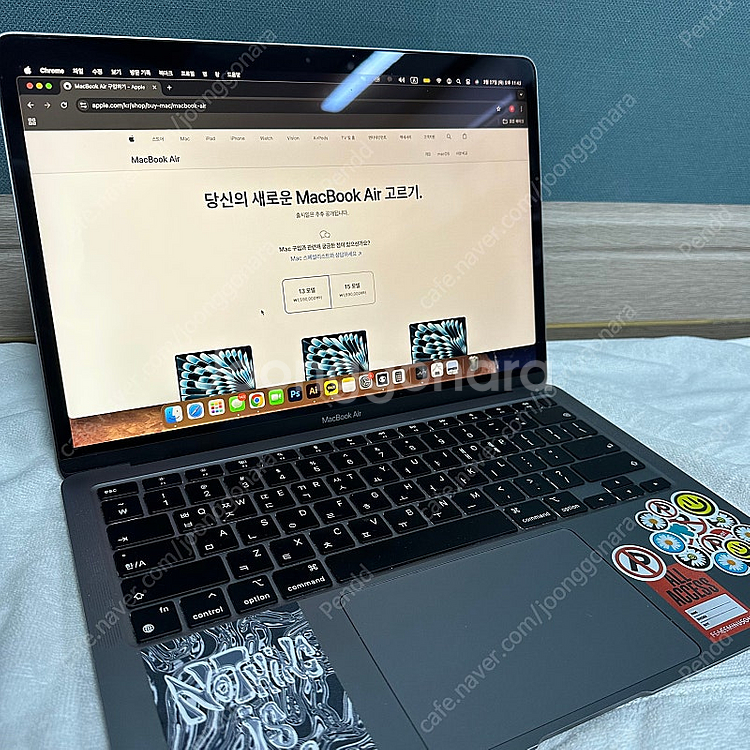 맥북에어 스페이스그레이 M1 2020 8GB/256--1