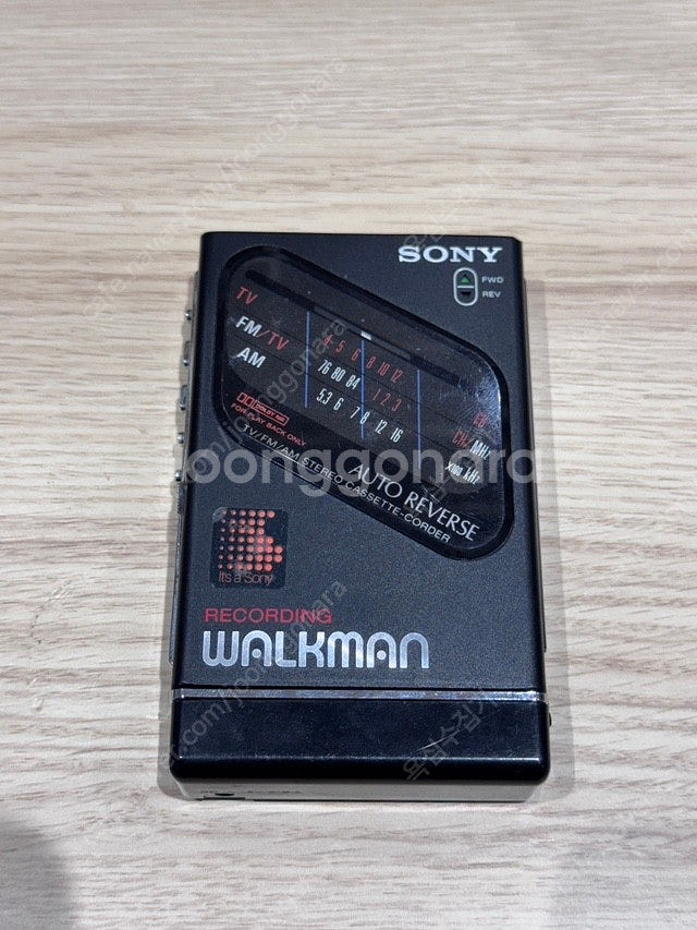 워크맨 소니 wm-f203 A급 외관 2대--5