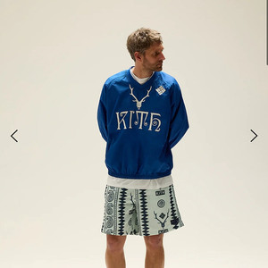 kith x columbia x south2west8 풀오버블랙