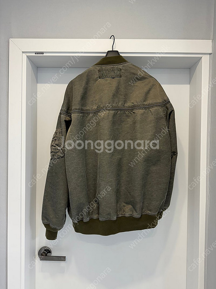 꼼데가르송 옴므 나일론 봄버, HM-J020, L사이즈--1