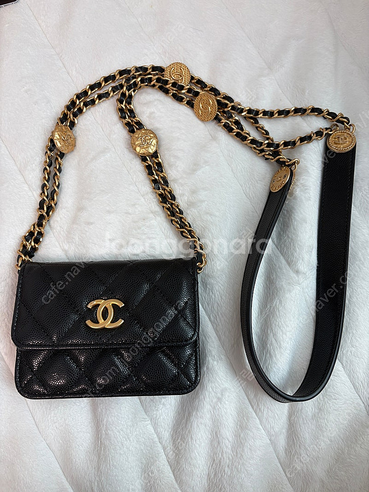 샤넬 캐비어 WOC 미니 체인백 AP2857 B08447 94305--6