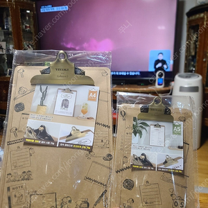 새상품)빈티지 커스텀 스누피 피너츠 클립보드