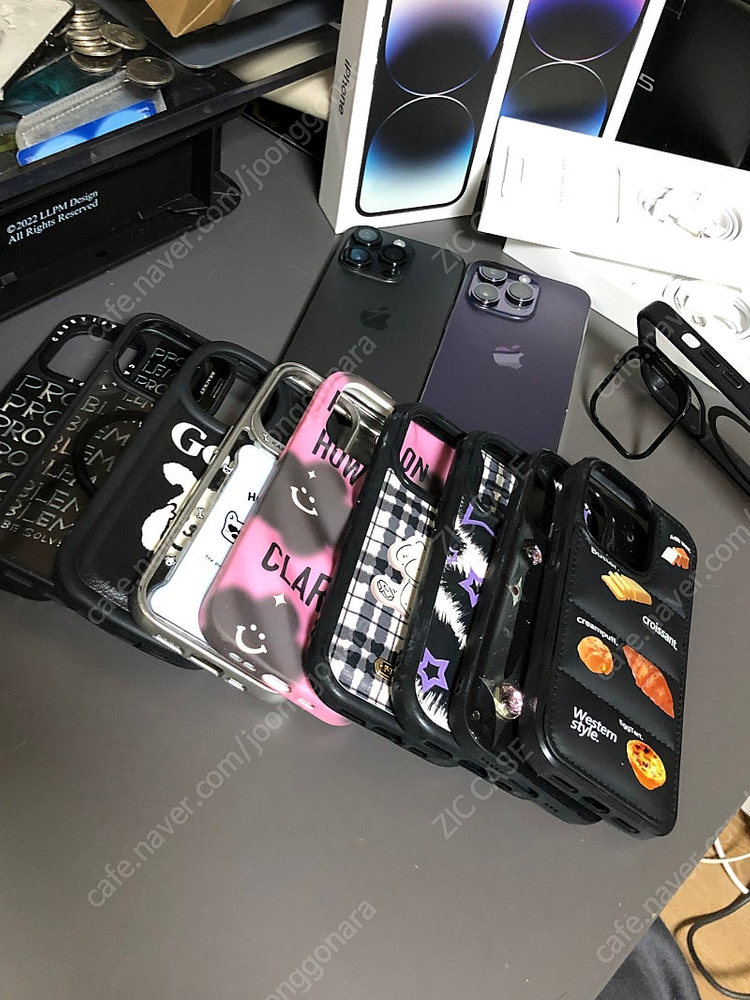 아이폰14프로 퍼플 128 풀박스--0