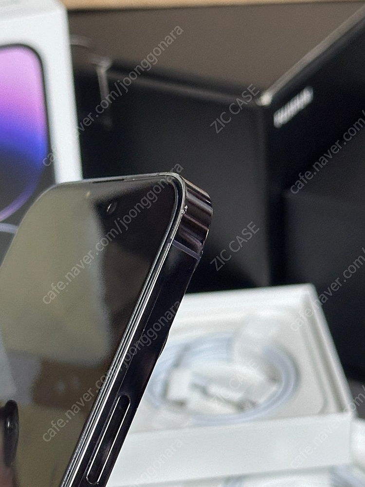 아이폰14프로 퍼플 128 풀박스--4