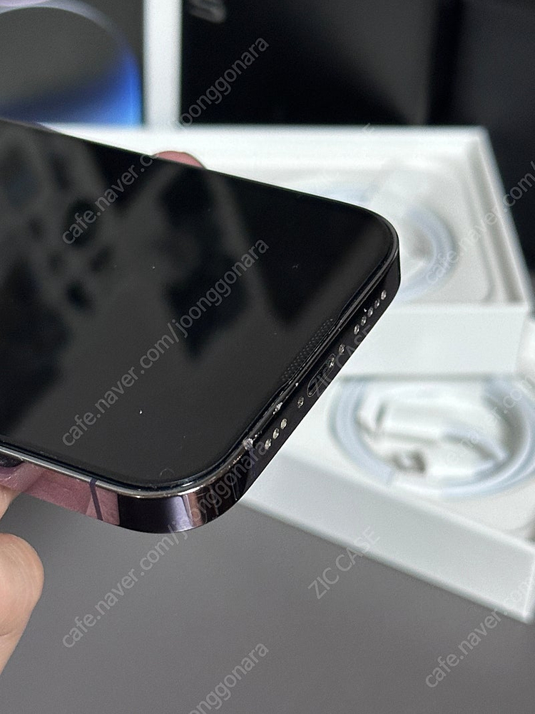 아이폰14프로 퍼플 128 풀박스--7