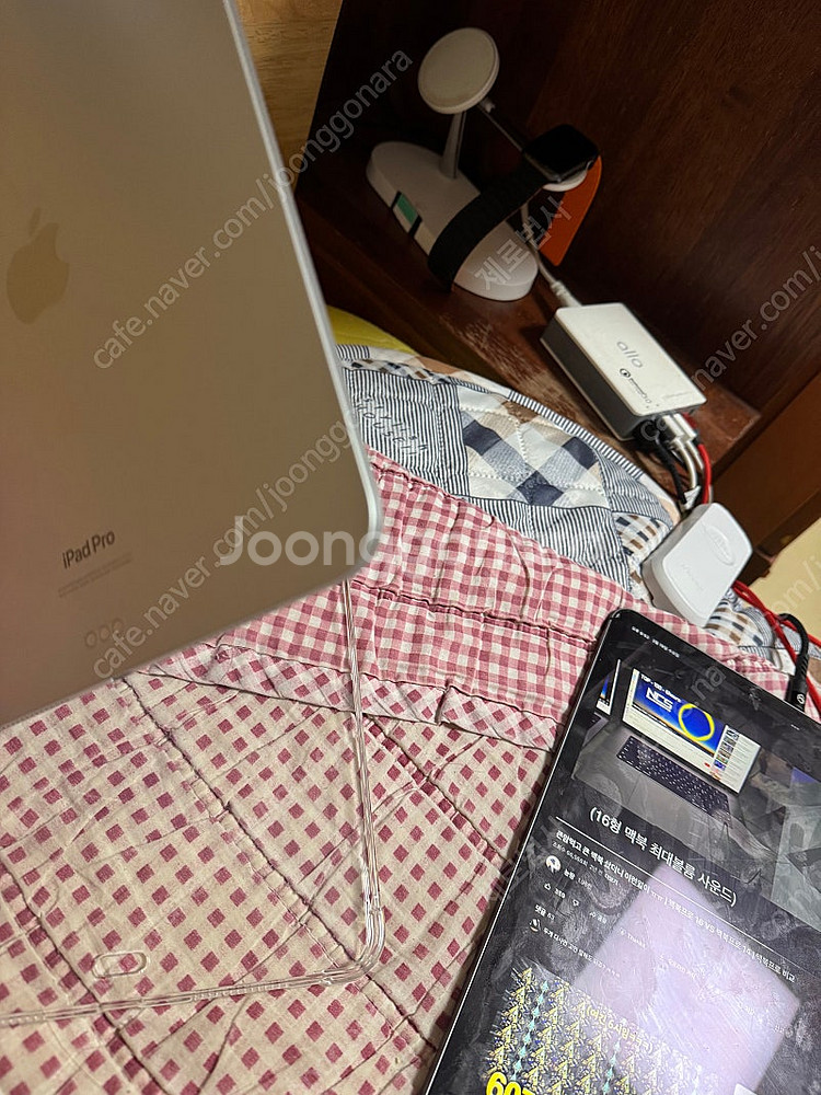 아이패드 프로 11인치 m4 실버 와이파이 팔아요--9