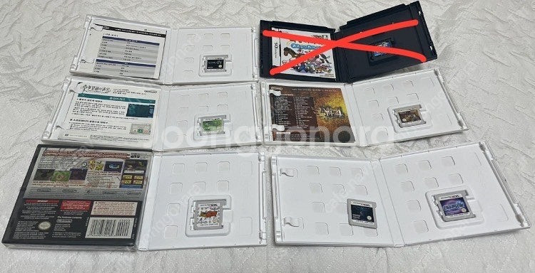 닌텐도 ds, 3ds 게임칩--1