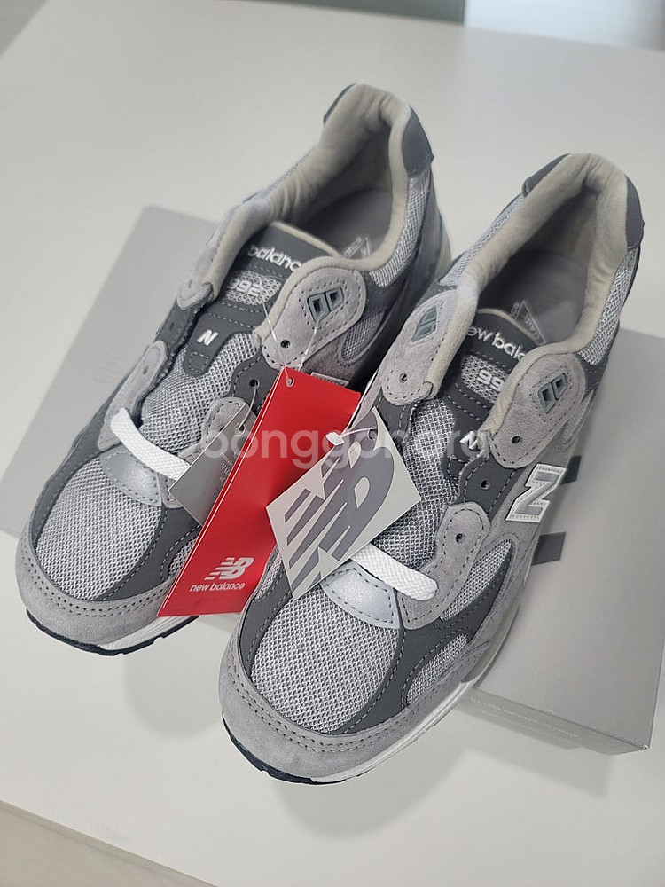 (새상품) 뉴발란스 992 그레이 250--0
