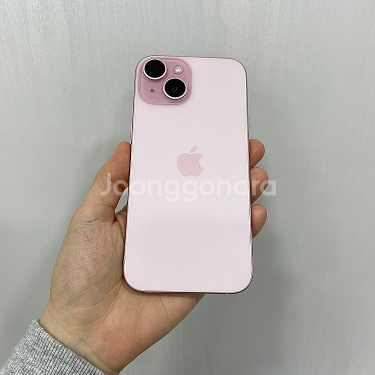 76033 아이폰15 핑크 128GB 부산 중고폰 팝니...--2