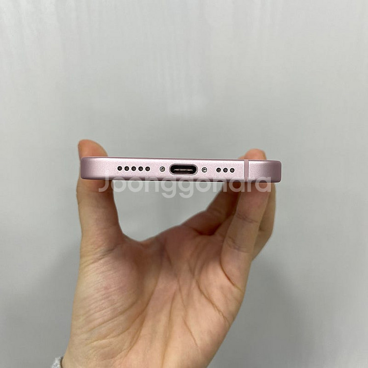 76033 아이폰15 핑크 128GB 부산 중고폰 팝니...--3