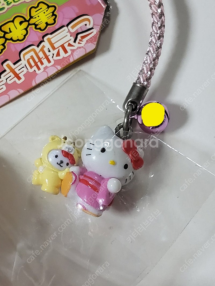 헬로키티 나가노현 젠코지 절 한정 키티 스트랩 고전 키...--1
