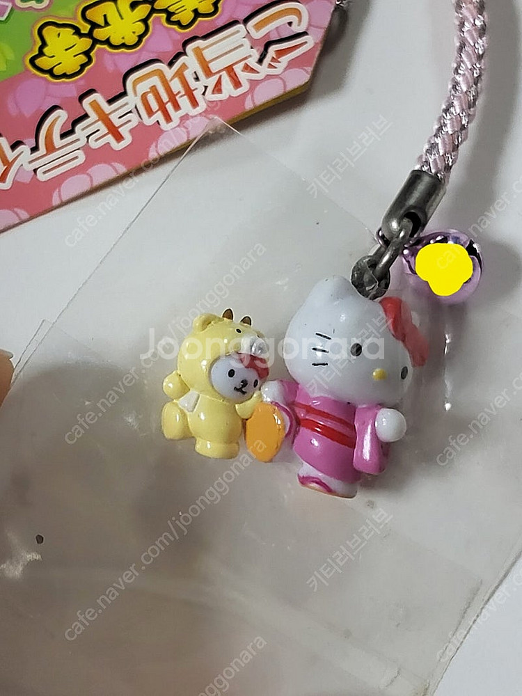 헬로키티 나가노현 젠코지 절 한정 키티 스트랩 고전 키...--5