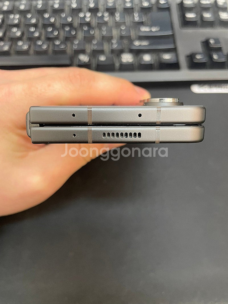 갤럭시Z폴드5 그레이 1TB 무잔상 상태좋은 중고72만...--3
