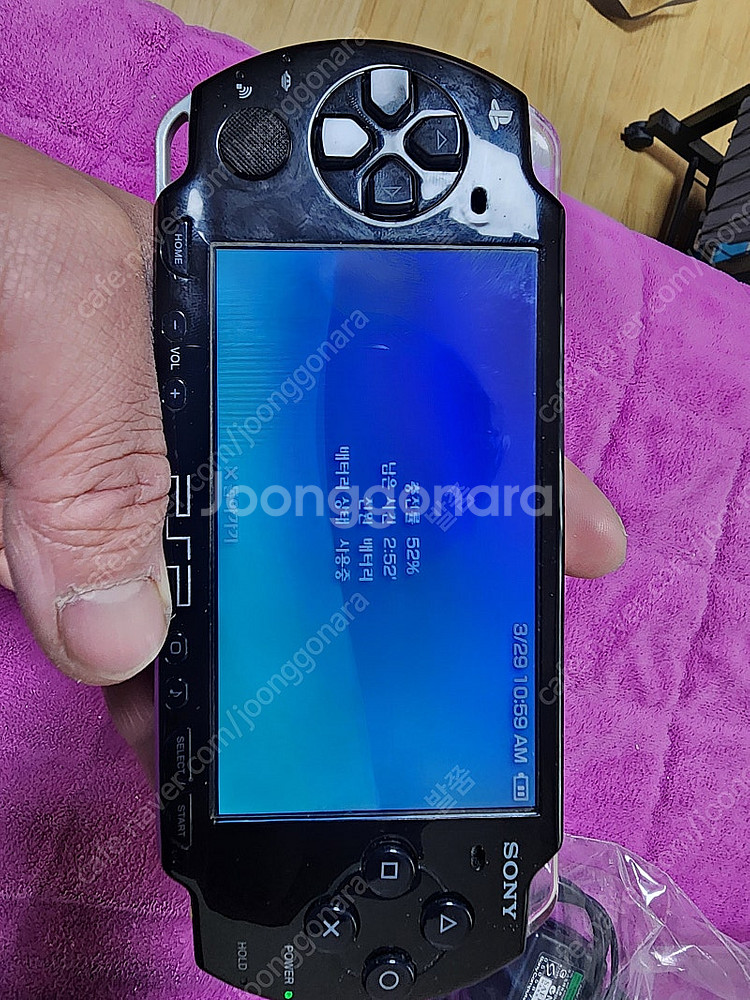 psp 2005 블랙본체 판매--6