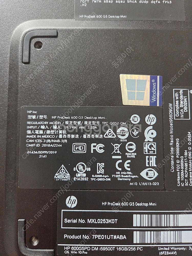HP Prodesk 600 G5 Mini PC--3