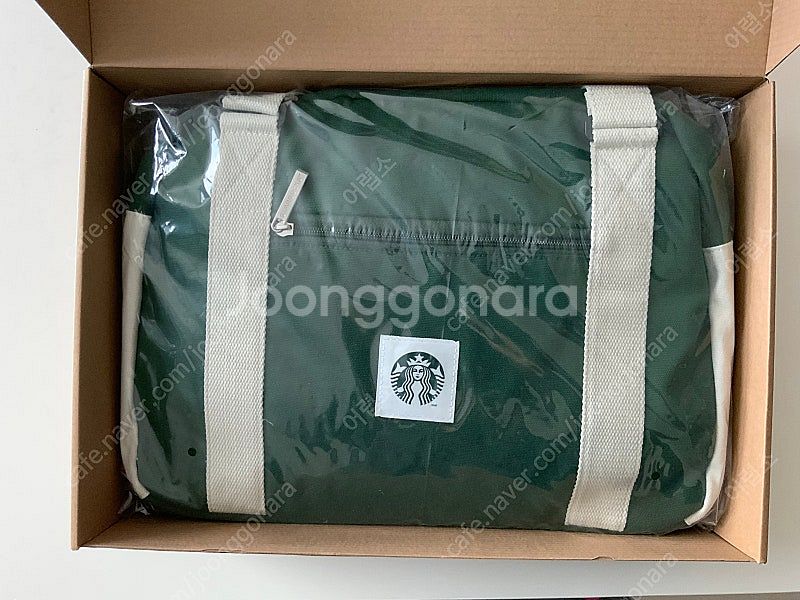 스타벅스 보스턴백 판매합니다.--0