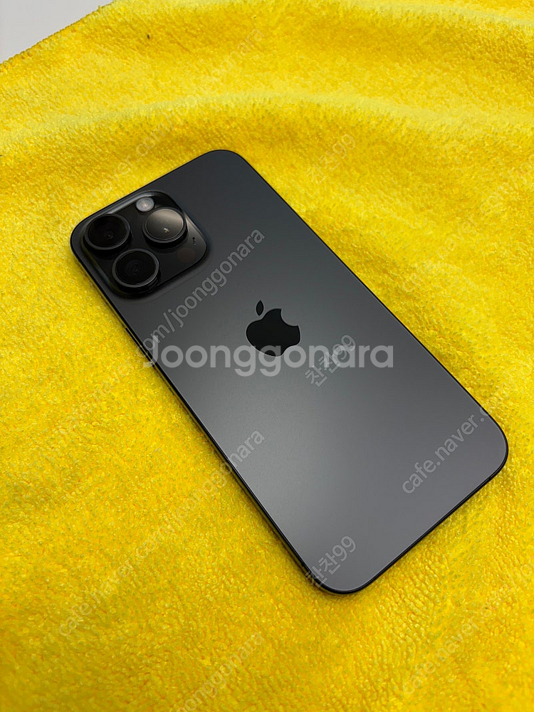 아이폰15프로 맥스 256GB 블랙티타늄 S급--3