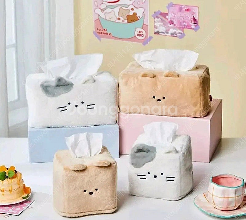 버터패밀리, 버터샵 티슈케이스 (고양이)--0