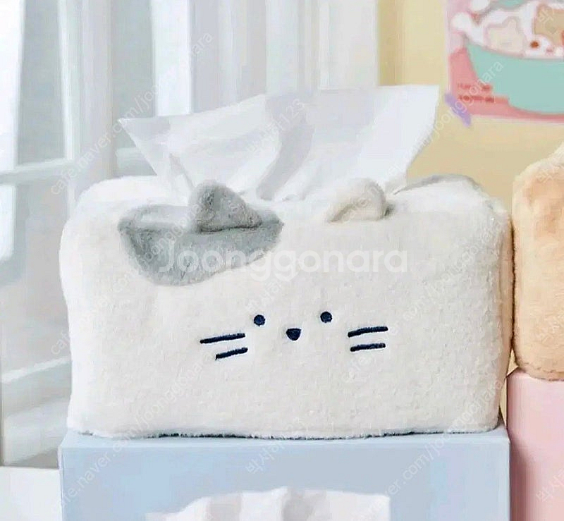 버터패밀리, 버터샵 티슈케이스 (고양이)--1