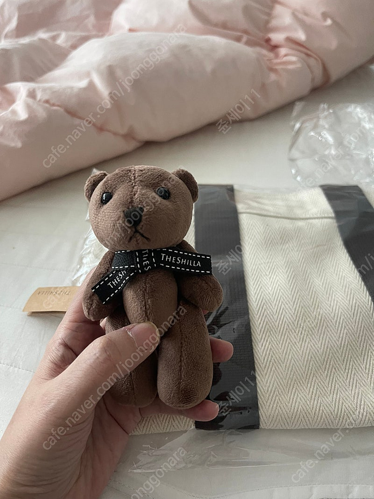 신라호텔 에코백 키링세트--2