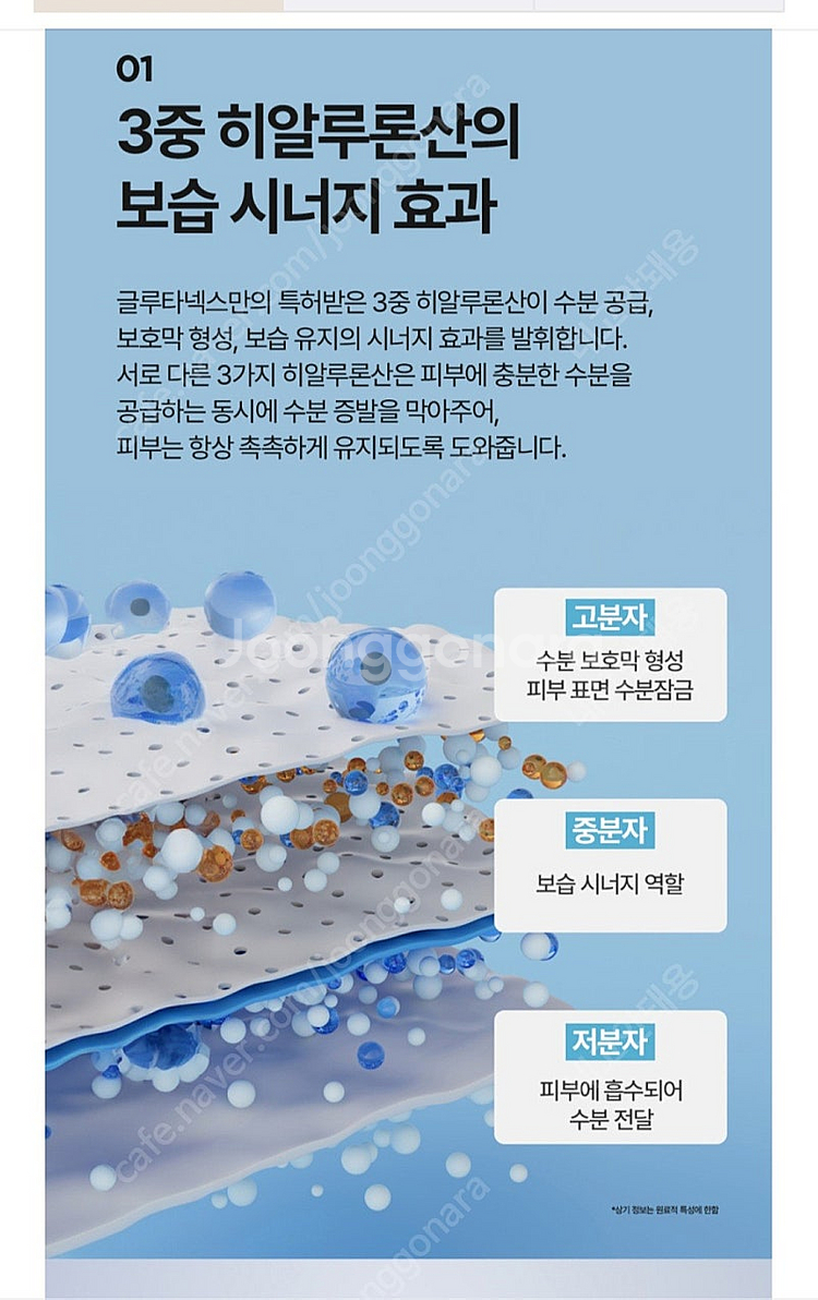 송지효 아쿠아 부스터 수분크림 세트--5