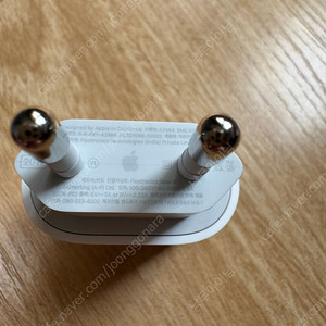 애플 20w 아답터, usb-c 8핀 케이블 판매합니다.