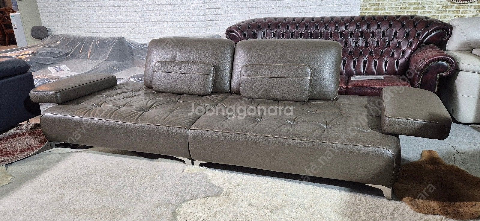 *판매* ​자코모 프리미엄 비텔로 슈렁큰 천연통가죽 스...--2
