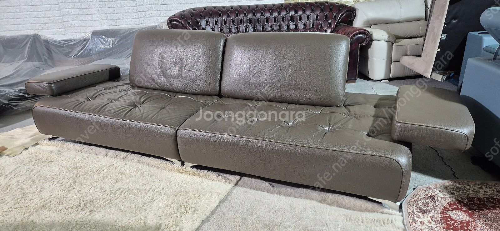 *판매* ​자코모 프리미엄 비텔로 슈렁큰 천연통가죽 스...--5