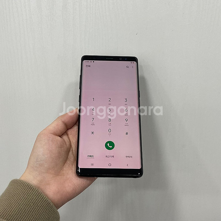 71948 갤럭시노트8 블랙 256GB 부산 중고폰 팝...--2