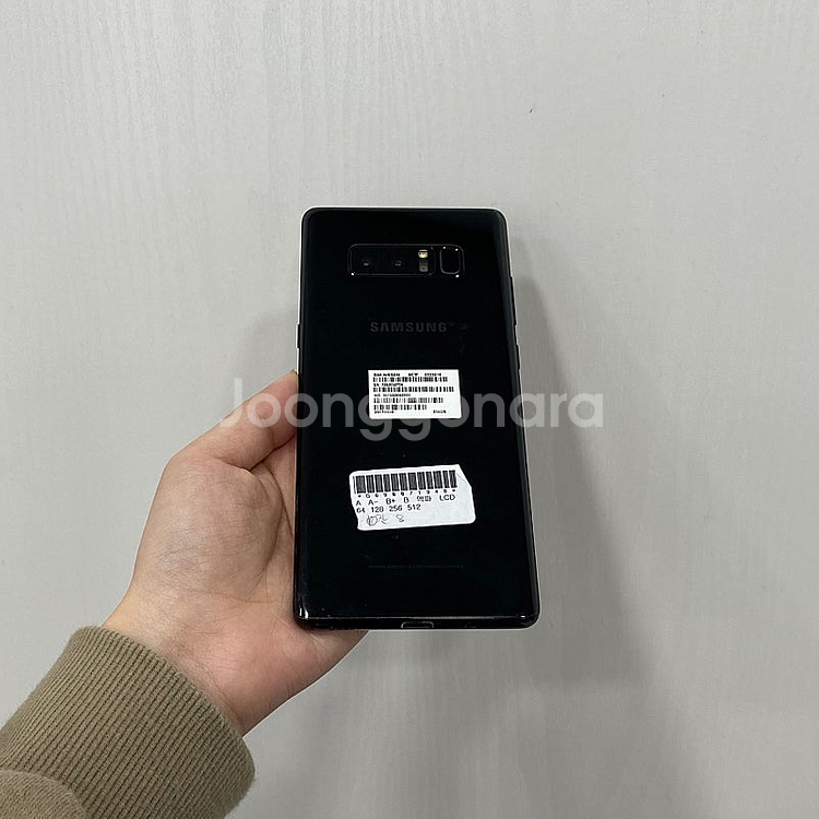 71948 갤럭시노트8 블랙 256GB 부산 중고폰 팝...--3