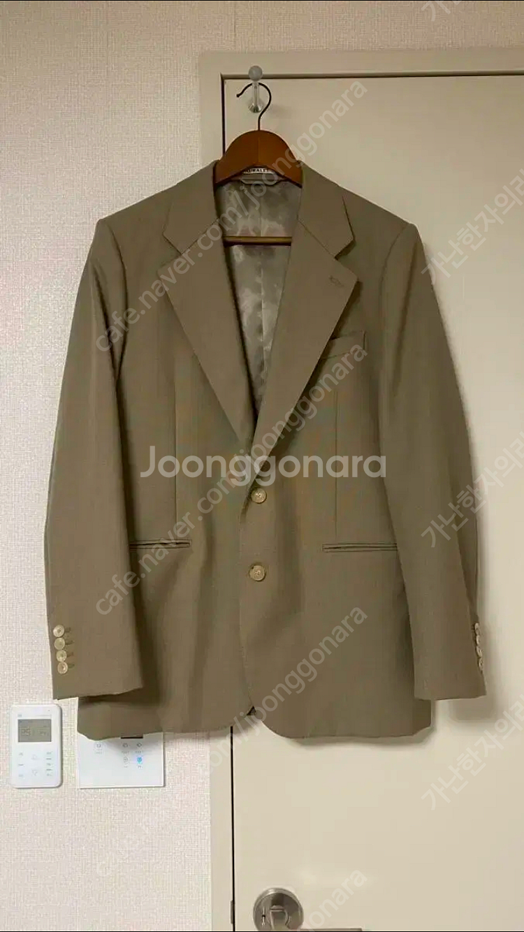 정품 오라리 블루페이드 자켓--0