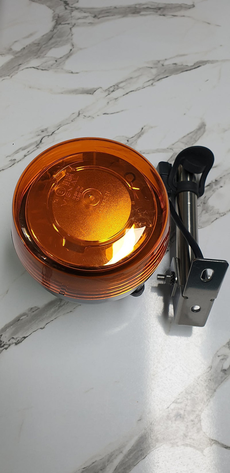 굴삭기 led 경광등 판매 합니다. 이미지