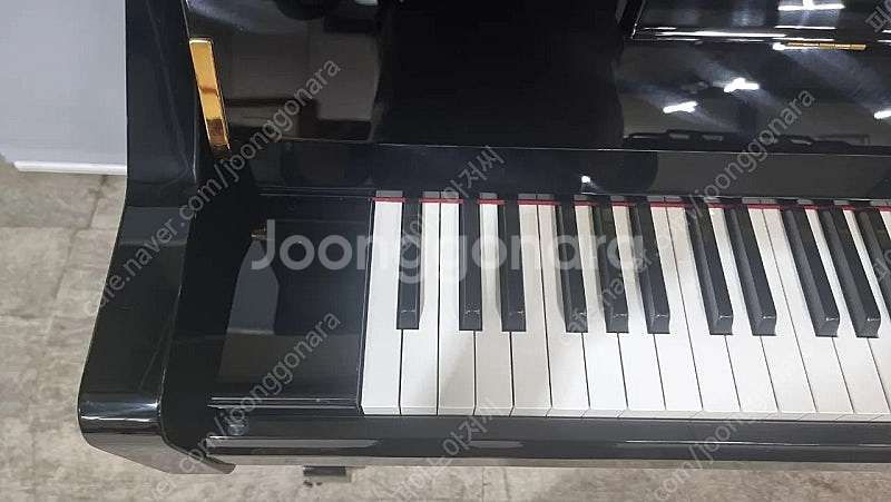 2004년생산 야마하피아노 U-1PE 블랙유광 made...--4