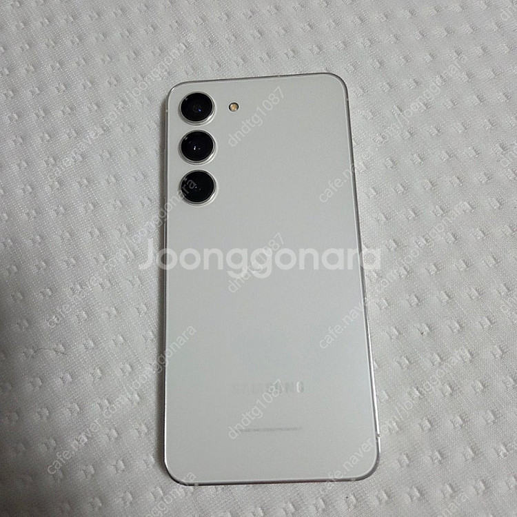 갤럭시 S23 512g 크림(LG U+) 상태 A급 풀박스--0