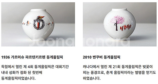 올림픽 헤리티지 컬렉션 2018 달항아리 에디션 한정판--1