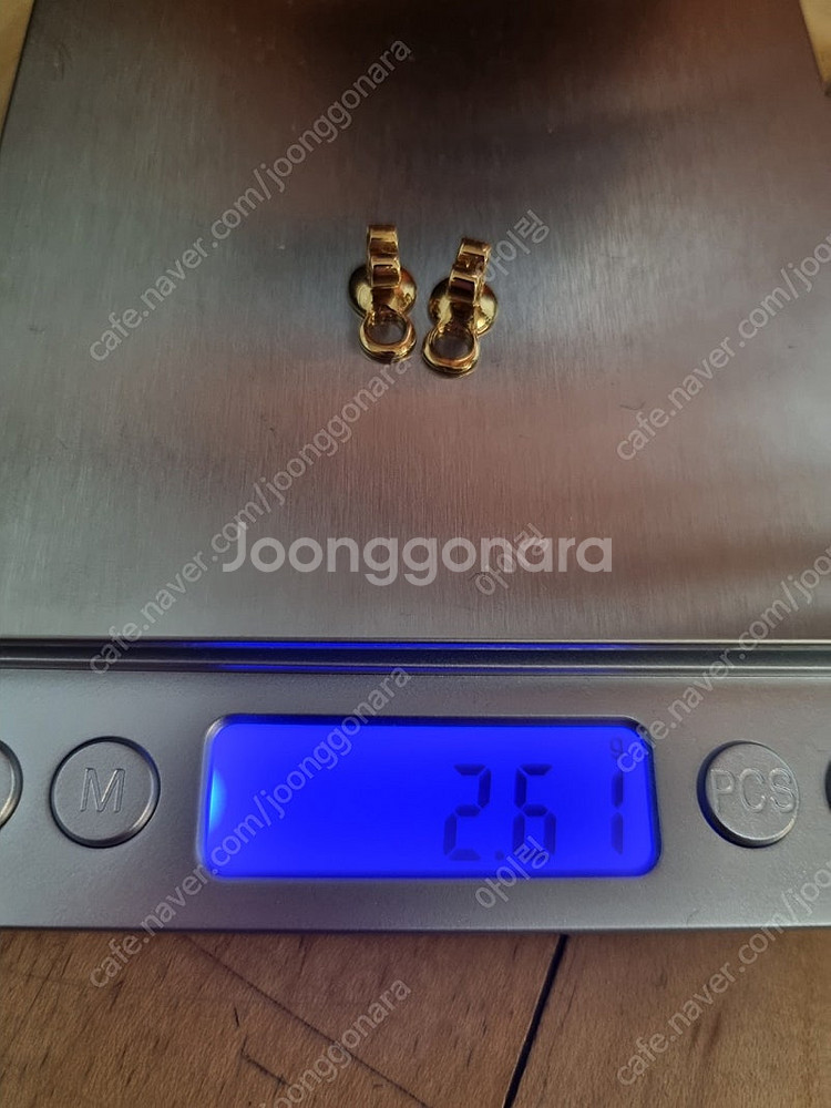 남양골드 스터드귀걸이 13.7~8--3