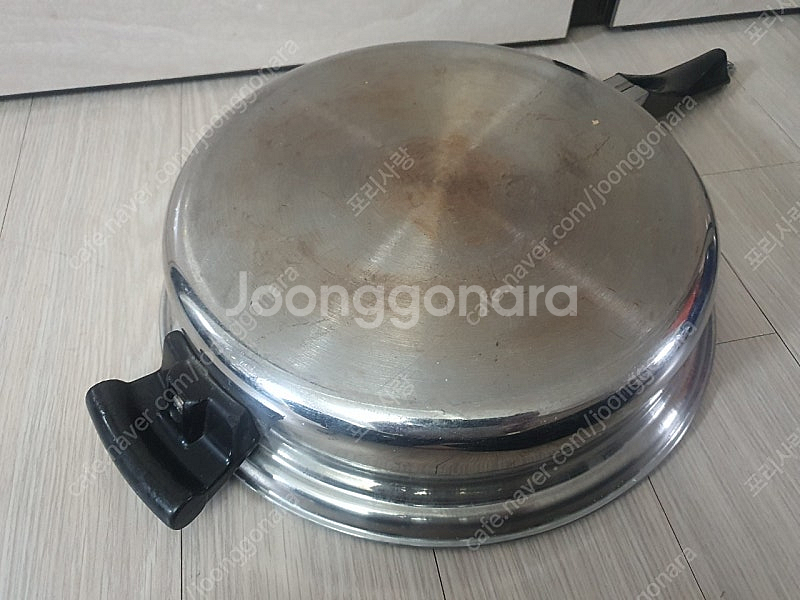 암웨이 퀸 대형 후라이팬 프라이팬 미국산 냄비--4