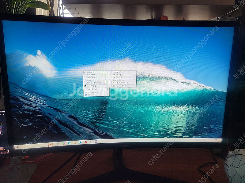 삼성 24인치 커브드 게이밍 모니터 LC24RG50FQ...--0