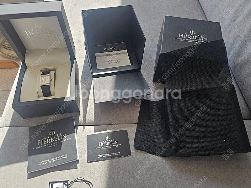 미쉘에블랑 17478 여성 가죽시계--1