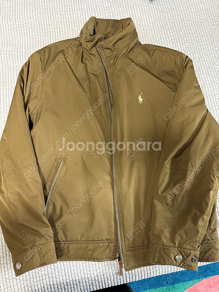 폴로 자켓 점퍼 브라운 XL 105 (기모 안감)--0