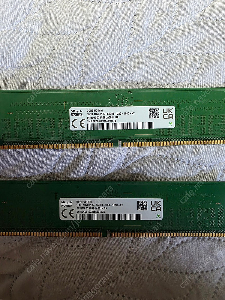 하이닉스 ddr5 16x2 언락 팝니다--0