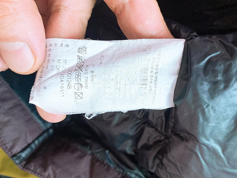 (95)코오롱스포츠남자거위털경량패딩--4