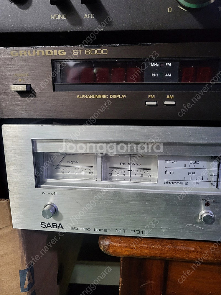 Saba아나로그튜너판매--4